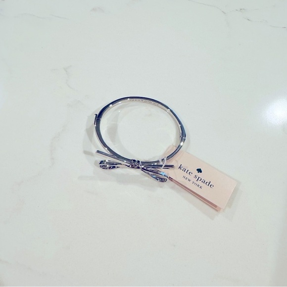 Kate Spade Metallic Bow Skinny Bangle - Picture 4 of 5